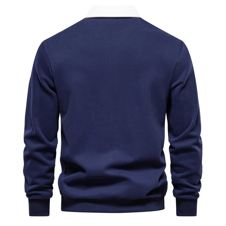 Men's Polo Neck Sweatshirt 2023