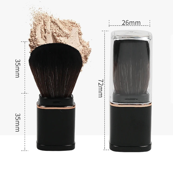 Flawless Foundation Brush - Retractable, Durable, and Professional Quality