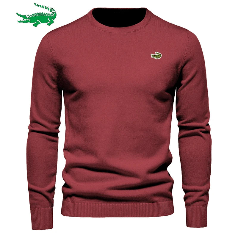 New Winter Turtleneck Thick Mens Sweaters Casual Turtle Neck Solid Color Quality Warm Slim Turtleneck Sweaters Pullover Men