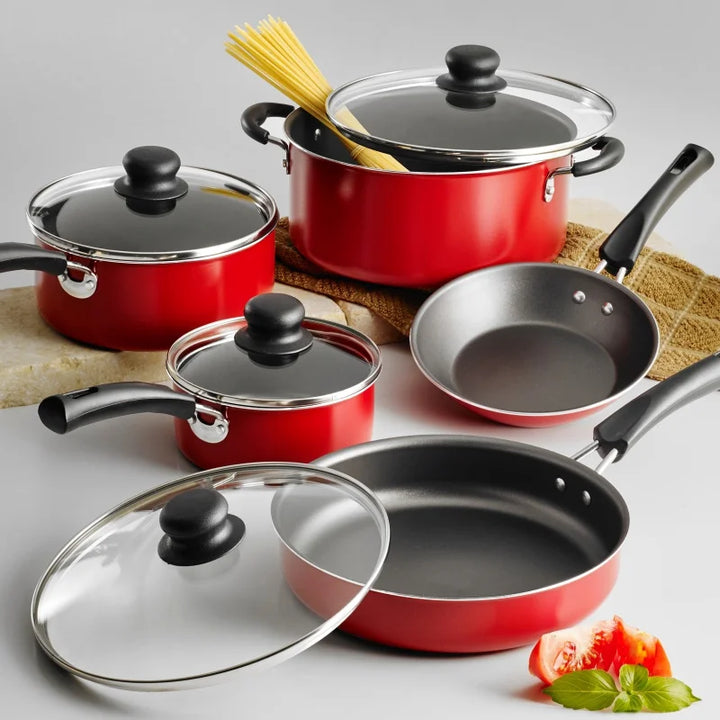 Upgrade Your Kitchen with Tramontina's 9-Piece Non-stick Cookware Set - Perfect for Everyday Cooking!