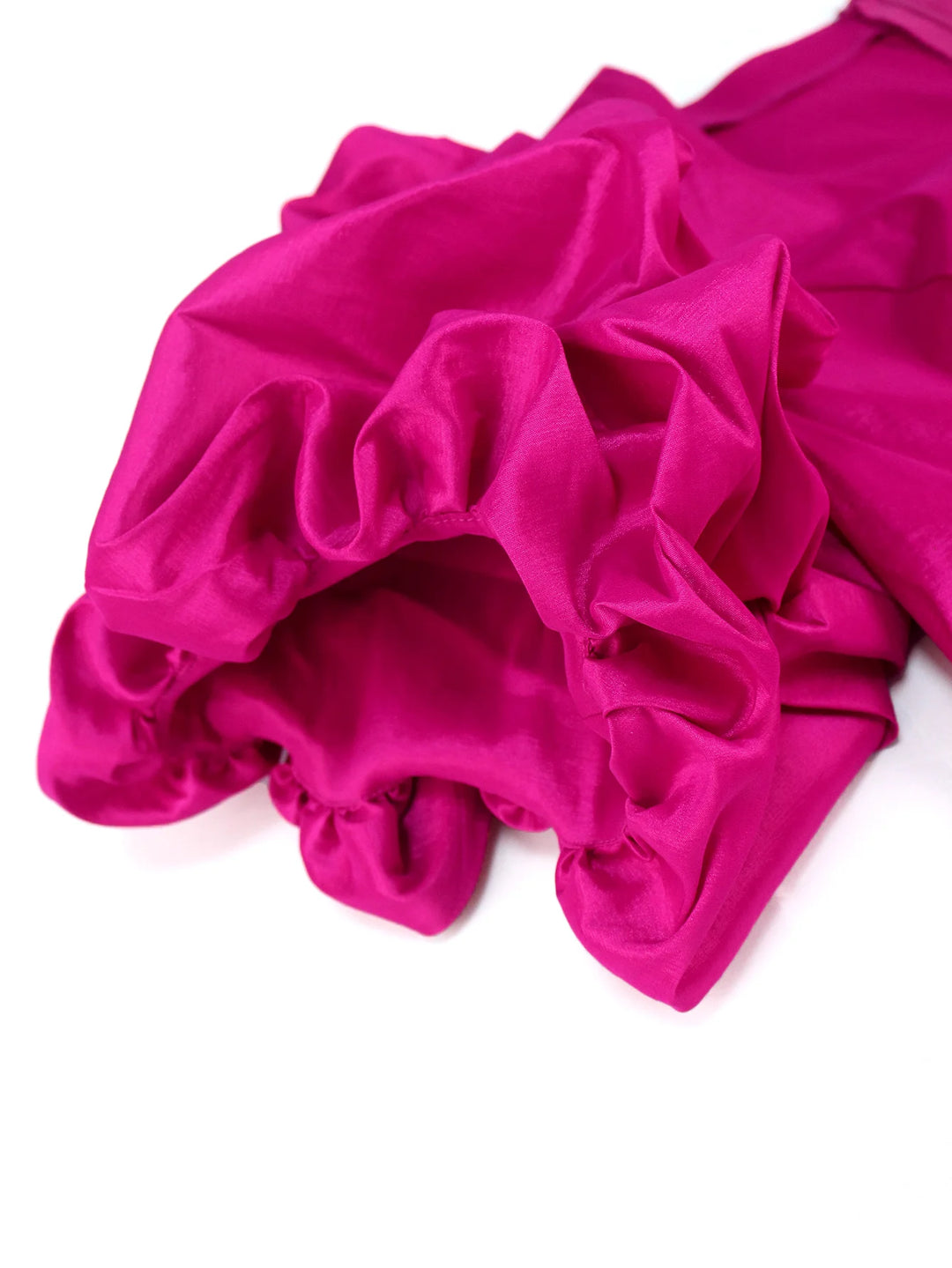 Stylish AOMEI Women's Party Blouse - Elegant Peplum Design, Shiny Fabric - Autumn Fashion 2023