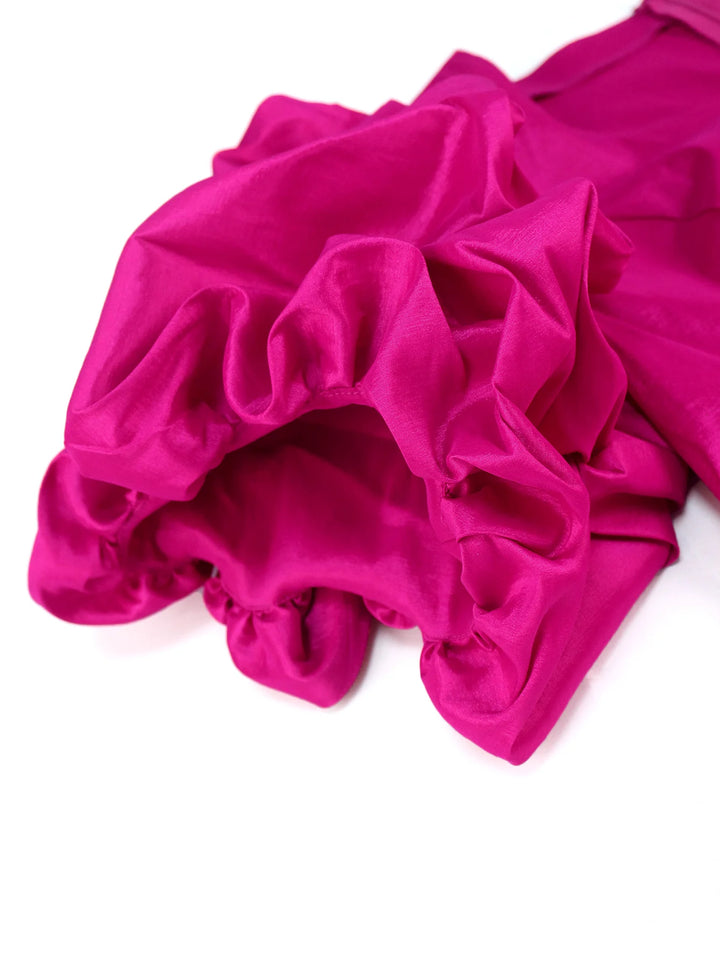 Stylish AOMEI Women's Party Blouse - Elegant Peplum Design, Shiny Fabric - Autumn Fashion 2023