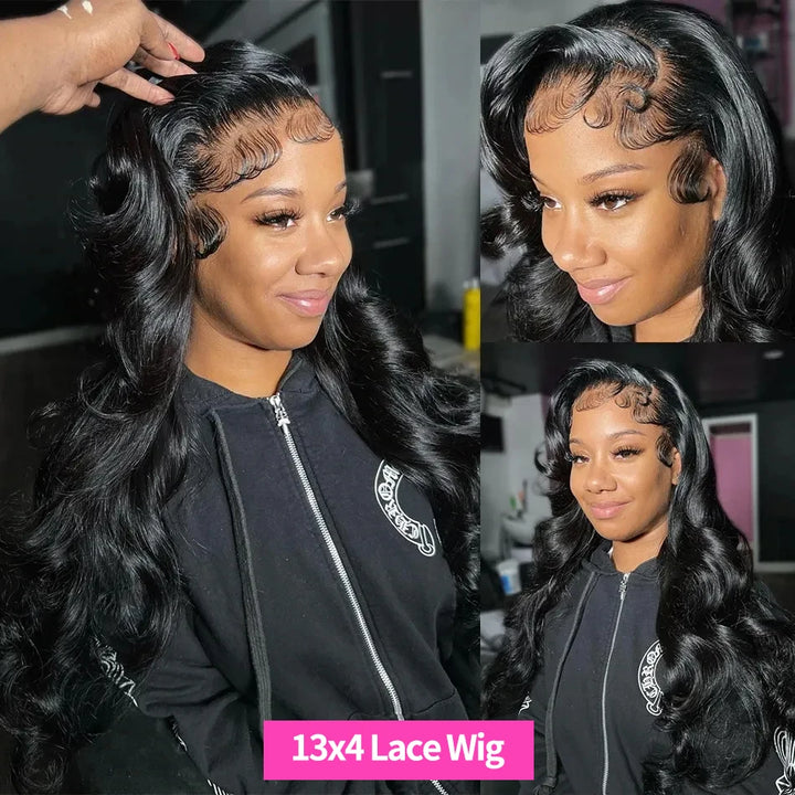 Bling Hair Body Wave Lace Front Wig