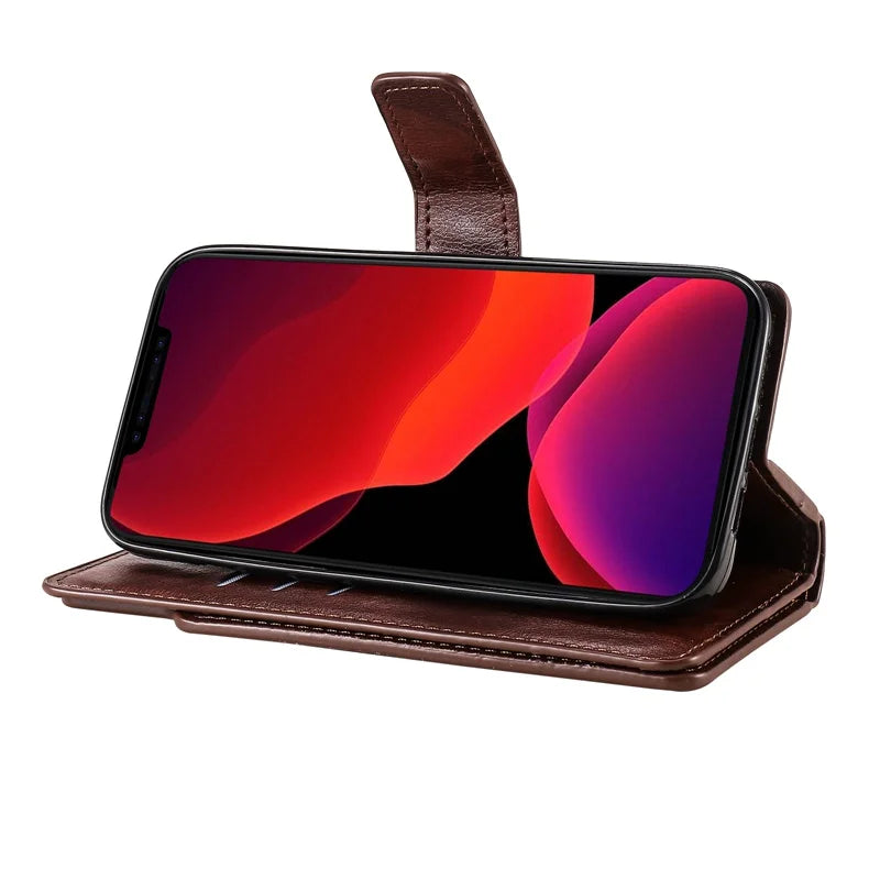 Phone Wallet Case with 9 Card Slots