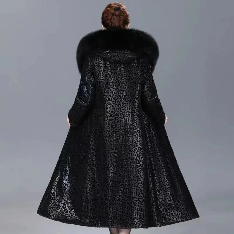 Double-Sided Fur Coat for Women | Warm & Luxurious Winter Overcoat | High-End Mink Velvet Jacket