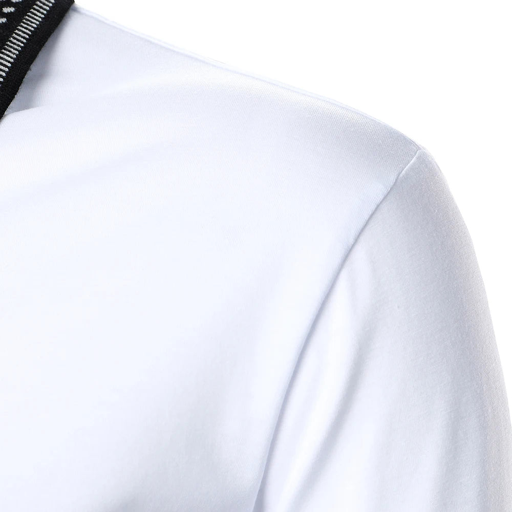 Men's Solid Color Polo Shirt