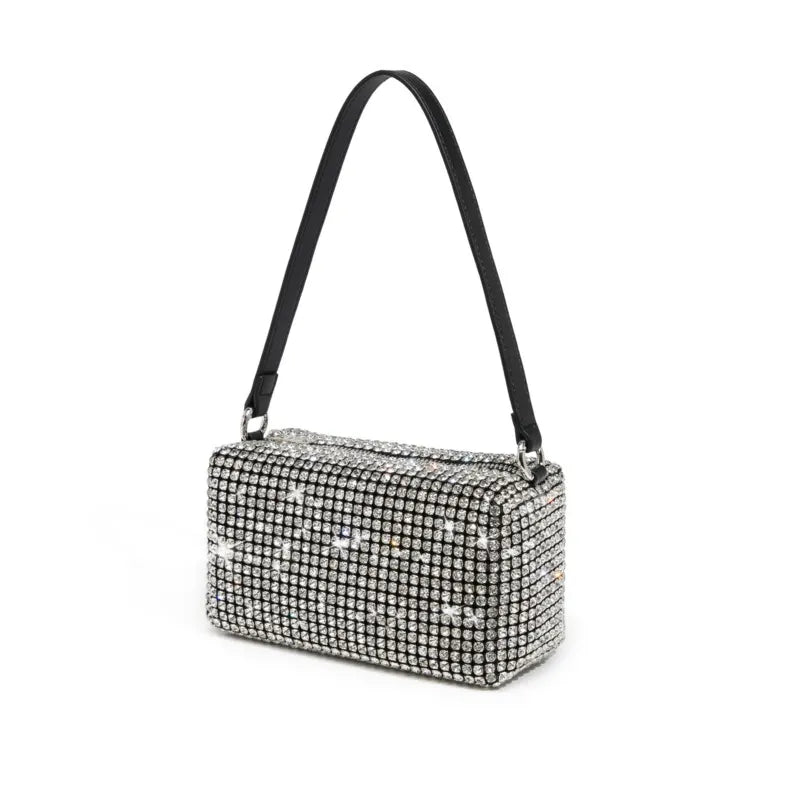 Women's bag 2023 AW New Rhinestones Handbags for Women Bags Diamonds Shoulder Bag Purse Ladies Female Crossbody Bag shining bag