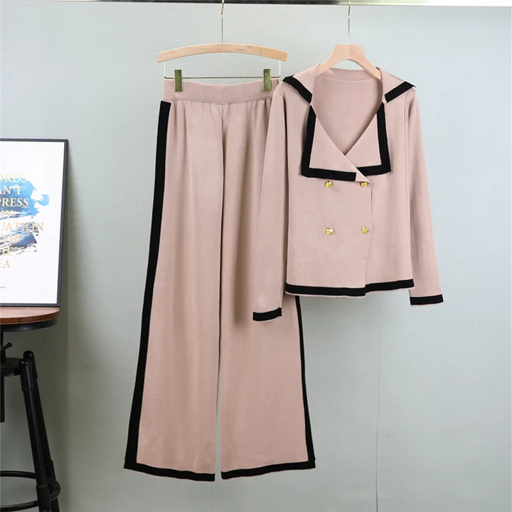 Cozy Winter Sweater Trousers Set