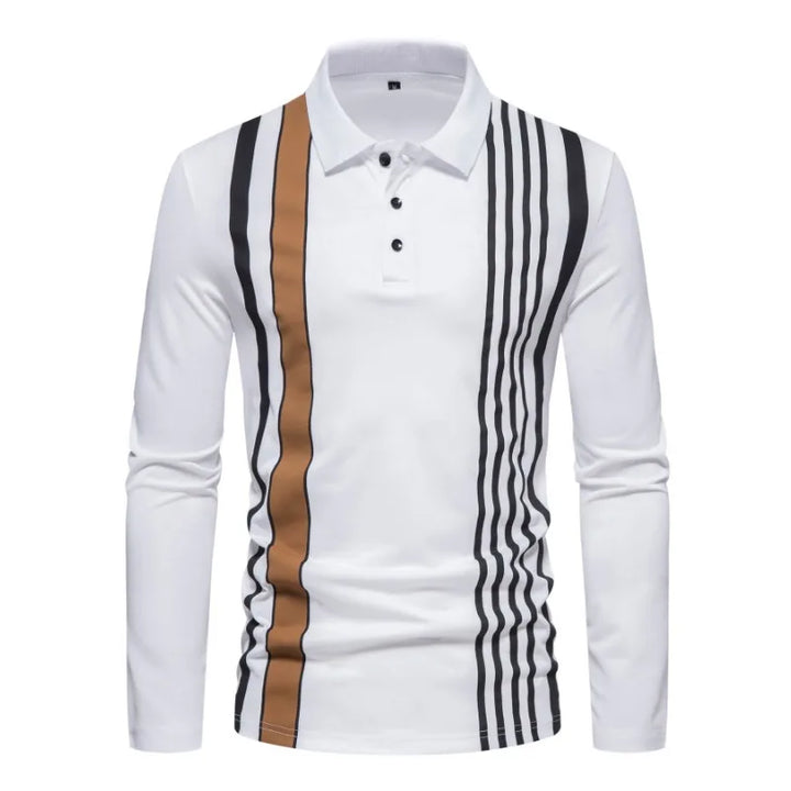 Men's Long Sleeve Polo Shirt