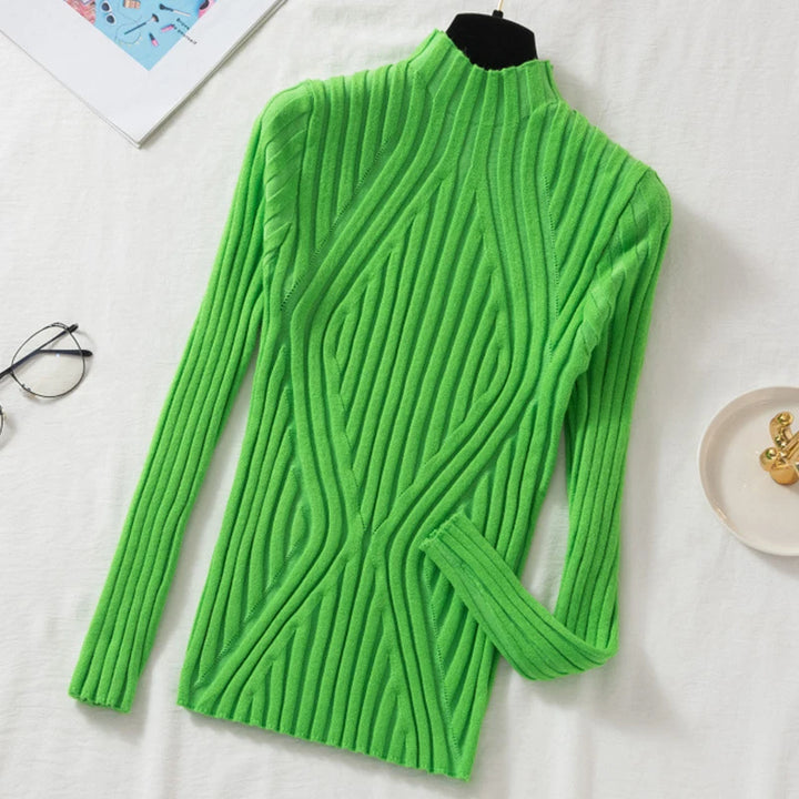 Chic Streetwear Knitted Sweater 2023
