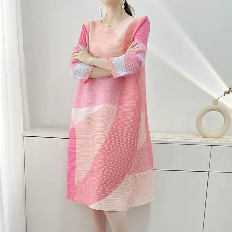 2023 Summer Dresses for Women - Elegant & Pretty One Piece Formal Pleated Dress