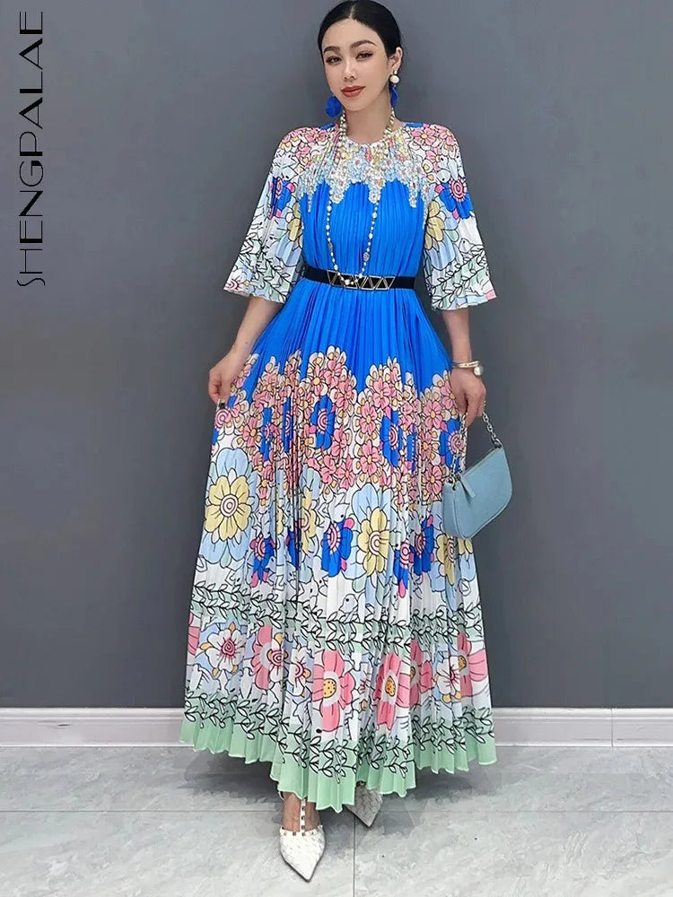 2024 Summer New Elegant Women's Dress | SHENGPALAE