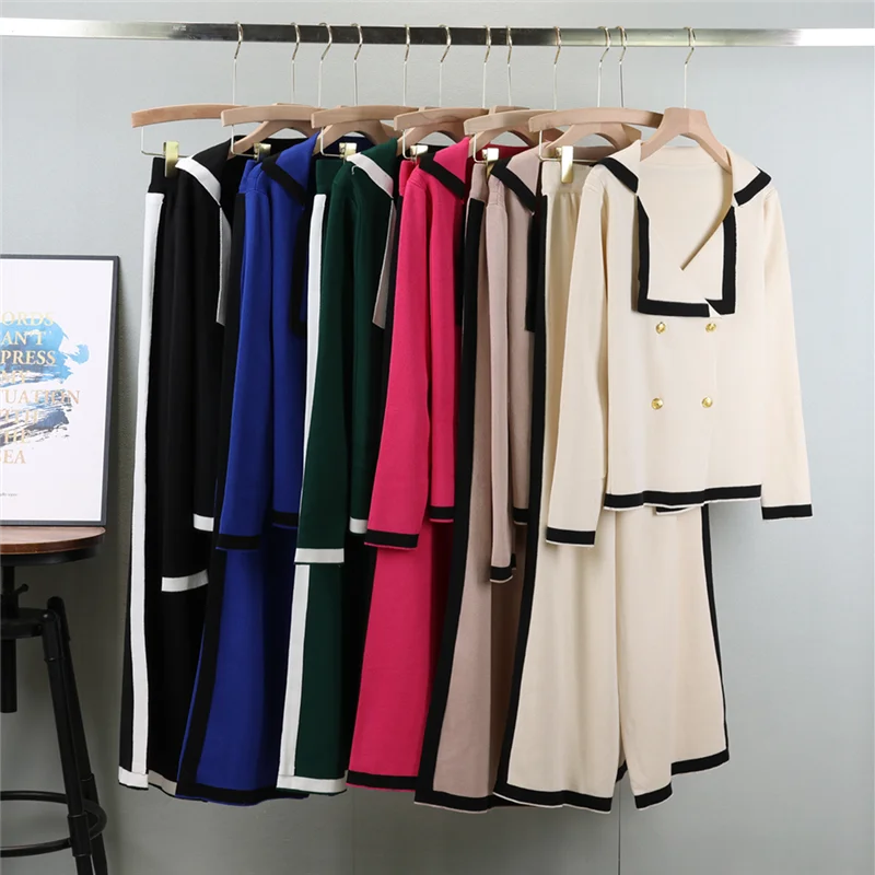 Cozy Winter Sweater Trousers Set