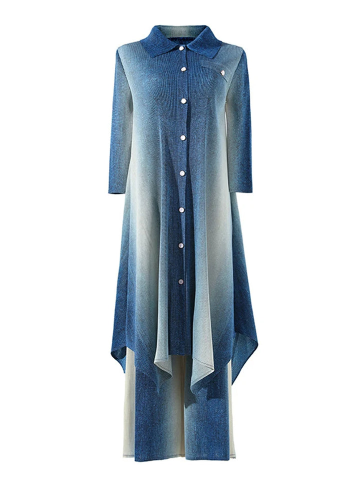 Office Lady Gradient 2pc Set Top + Pants