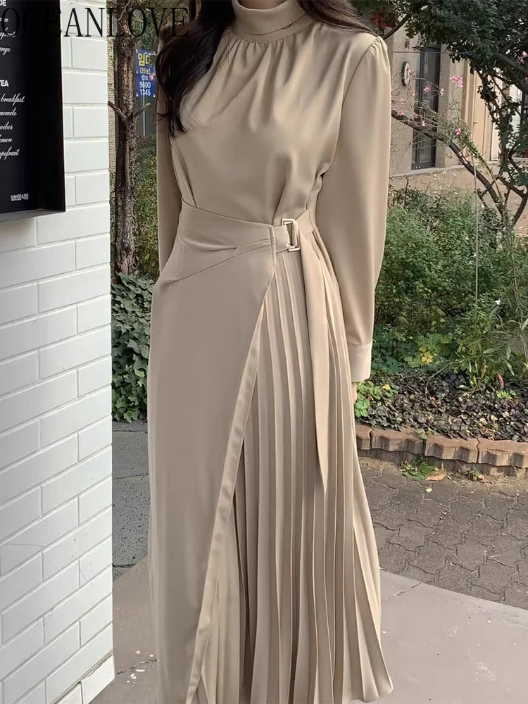 Upgrade Your Wardrobe with OCEANLOVE's Elegant Lace Dress - Perfect for Any Occasion!