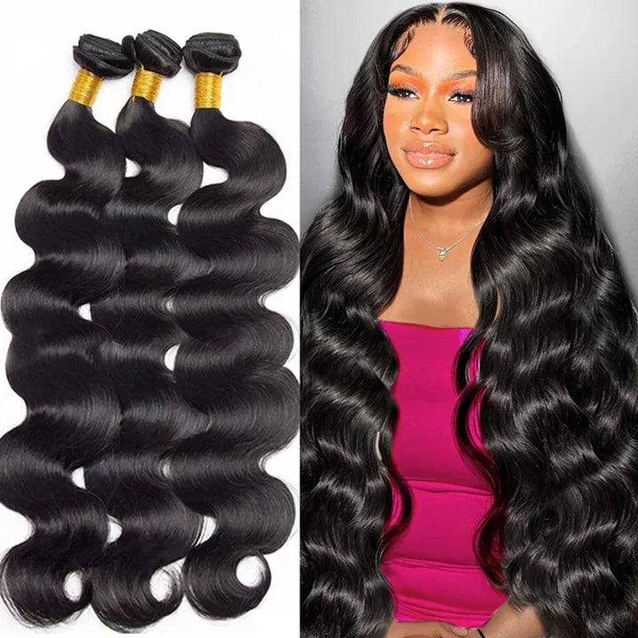 26-30 Inch Brazilian Remy Human Hair Extensions