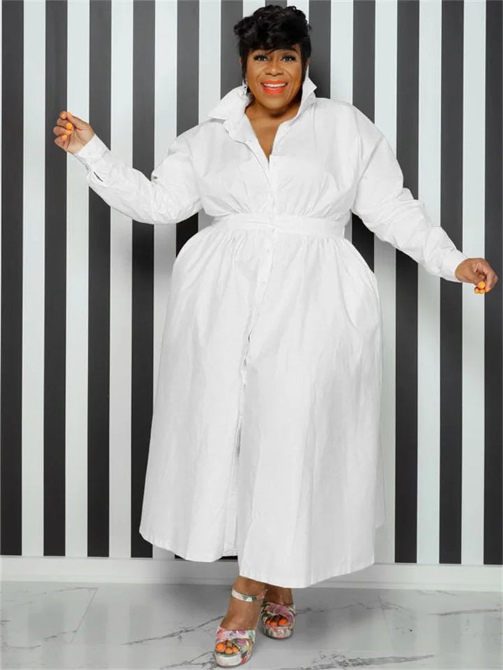 Wmstar Plus Size Maxi Dress - Fashion Streetwear