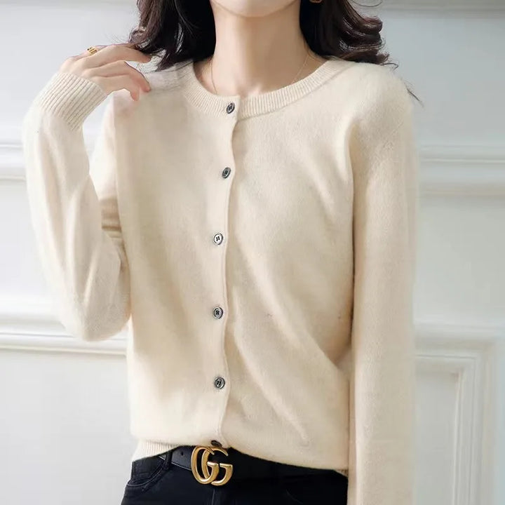 Cashmere Knitted Cardigan for Women