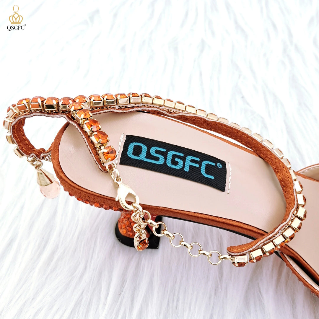 Stylish Pointed Shoes & Bag Set - Perfect for Weddings!