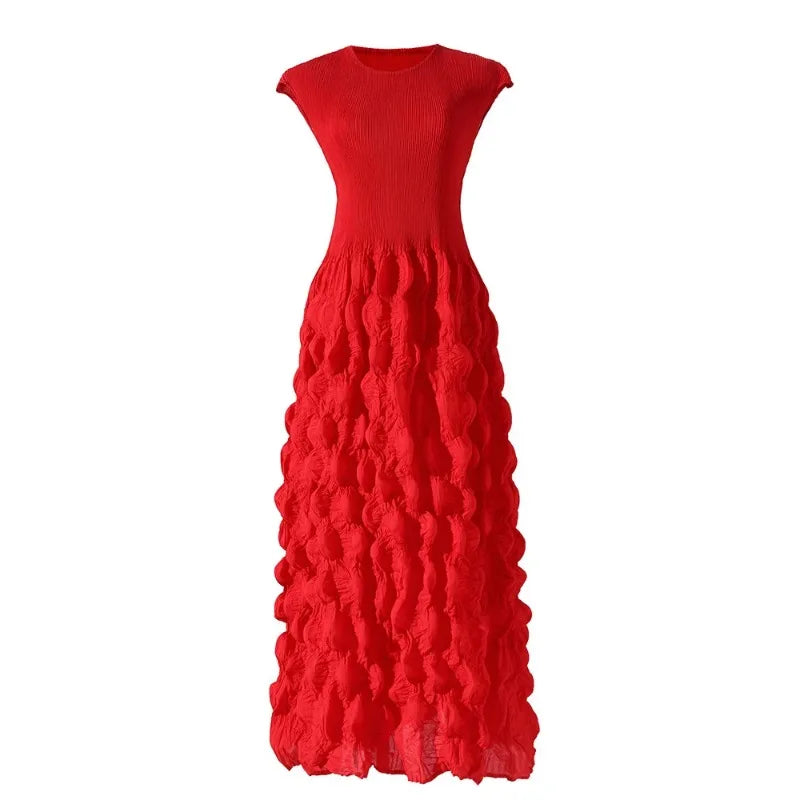 2024 Summer New YUDX Miyake Dress - Luxury Pleated Dresses for Women