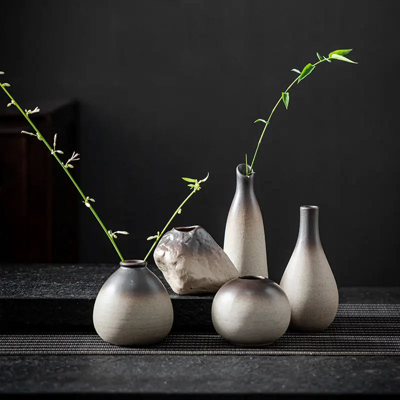 Add a Touch of Tradition to Your Home with our Handmade Chinese Pottery Vase - Perfect for Countertop Decoration!