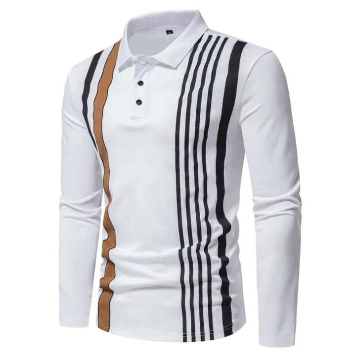 Men's Long Sleeve Polo Shirt
