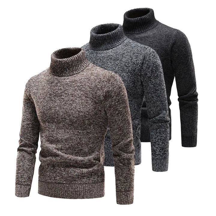 2023 New Fashion Men's Turtleneck Sweaters - Winter Pullovers for Casual Style