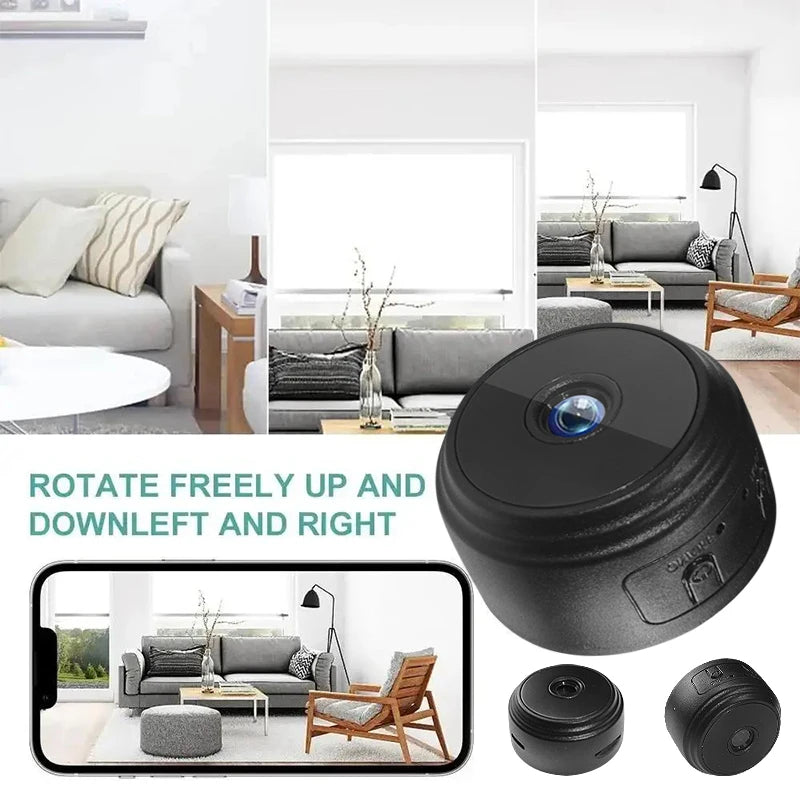 720P HD WiFi Security Camera - Remote Monitoring