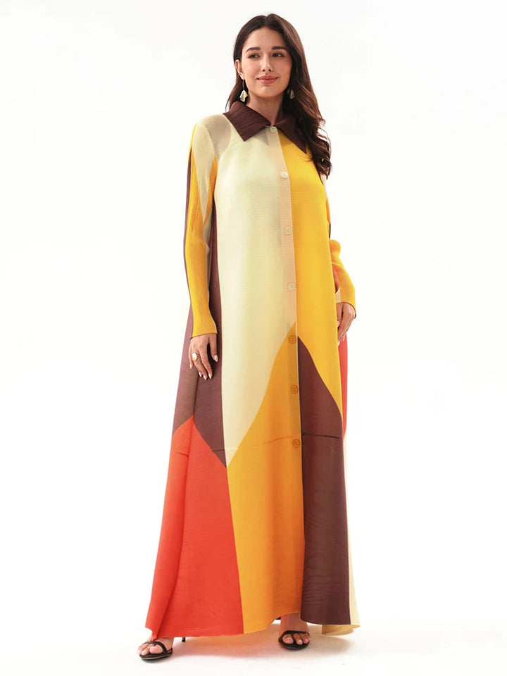 Upgrade Your Wardrobe with Miyake's 2024 Designer Abaya Dress - Limited Stock!