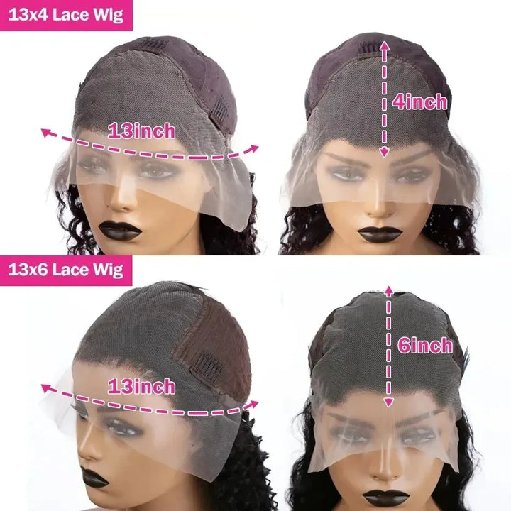 Bling Hair Body Wave Lace Front Wig