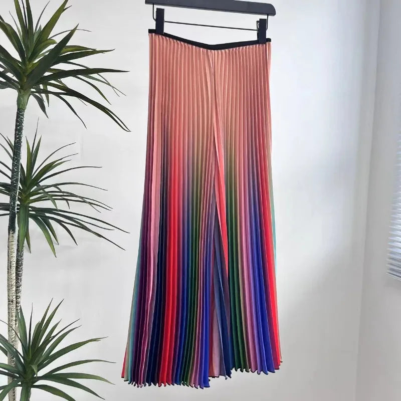 ALSEY Rainbow Gradient Slim Pants - Spring/Summer 2024 Collection