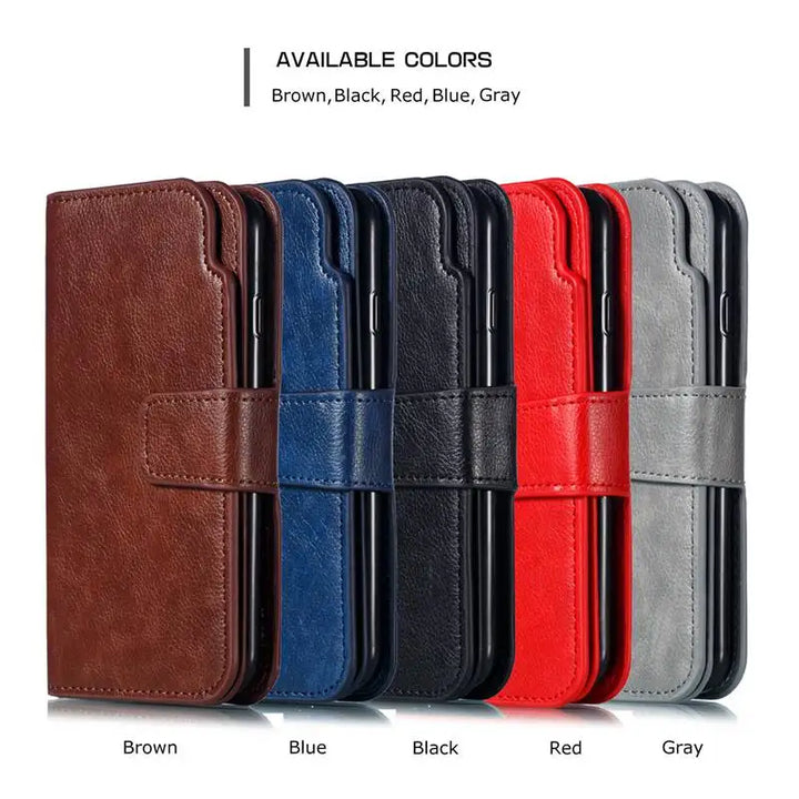 Phone Wallet Case with 9 Card Slots