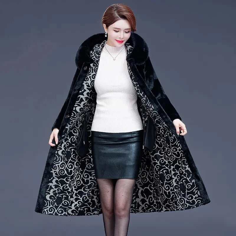 Faux Fur Coat for Women - 2022 Autumn/Winter Collection