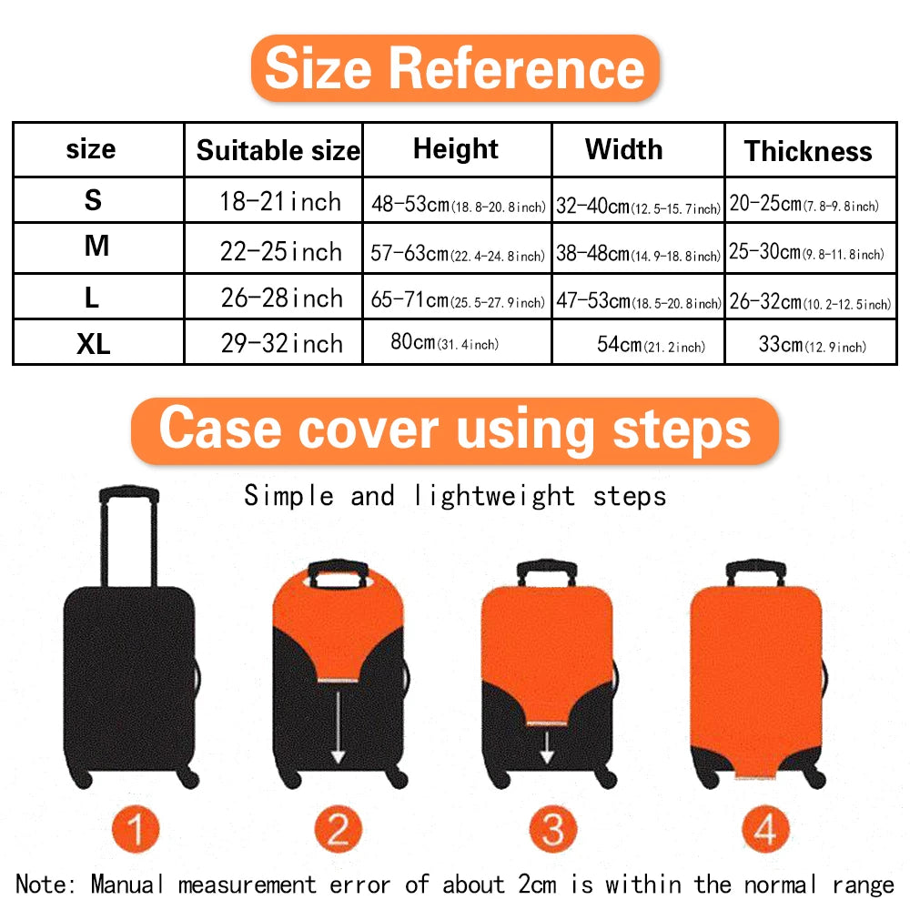 Protect Your Luggage with Our Elastic Cover - Multiple Styles Available!