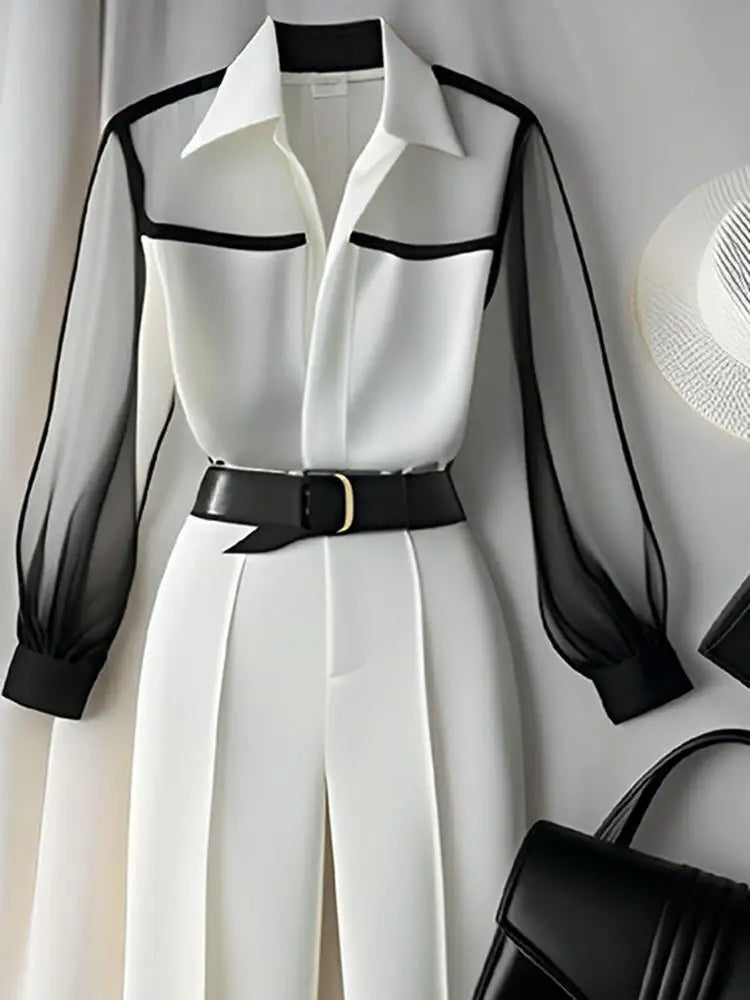 Upgrade Your Style with Chic White Tailored Trousers - Perfect for Autumn!