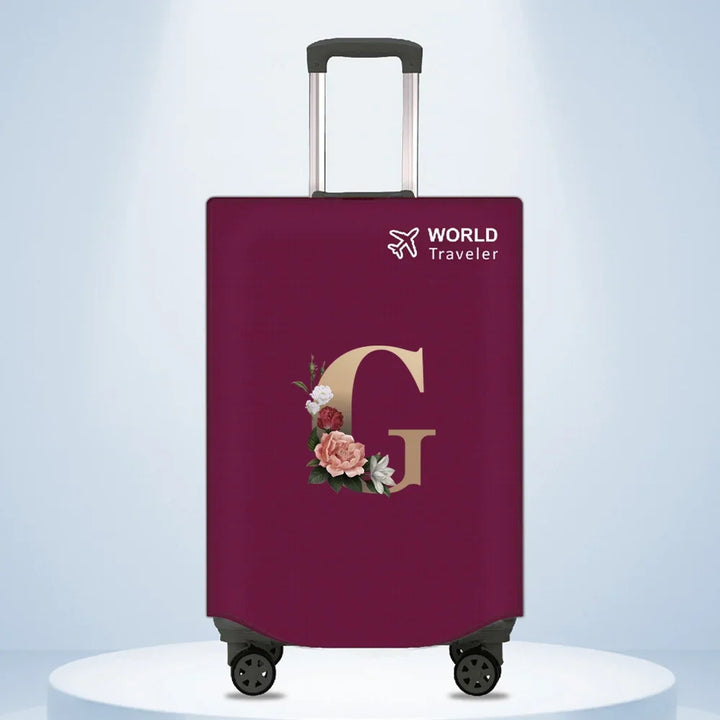 Gold Letter Series Travel Luggage Cover - Dust Proof, Scratch Resistant, Reusable - 2024 New