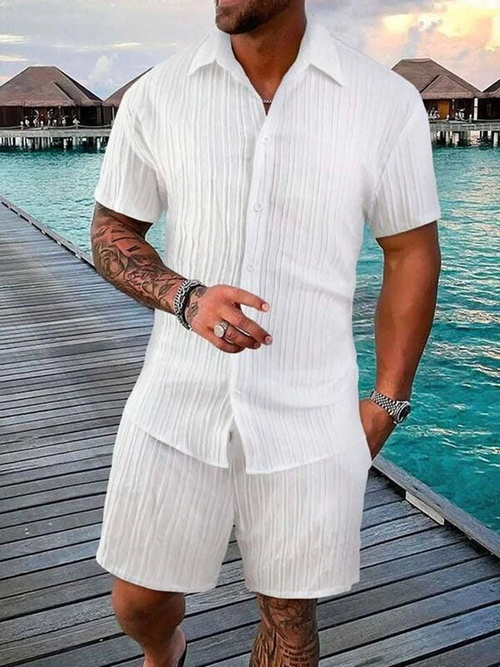 High-Quality Men's Summer Suit Set