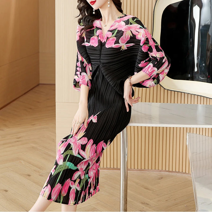 Transform Your Style with Sanzhai's 2024 Pleated Magic Skirt - Perfect for Spring/Summer!