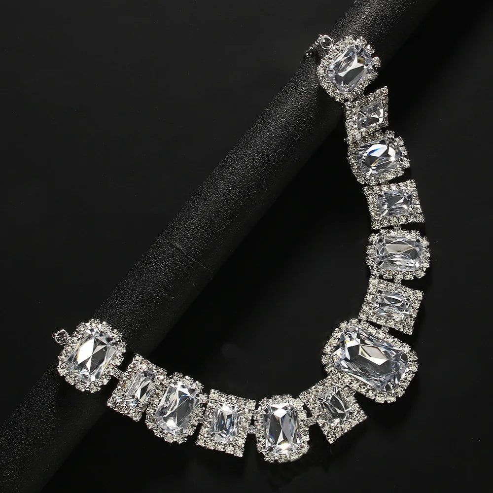 Luxury Rhinestone Choker Necklace 2024