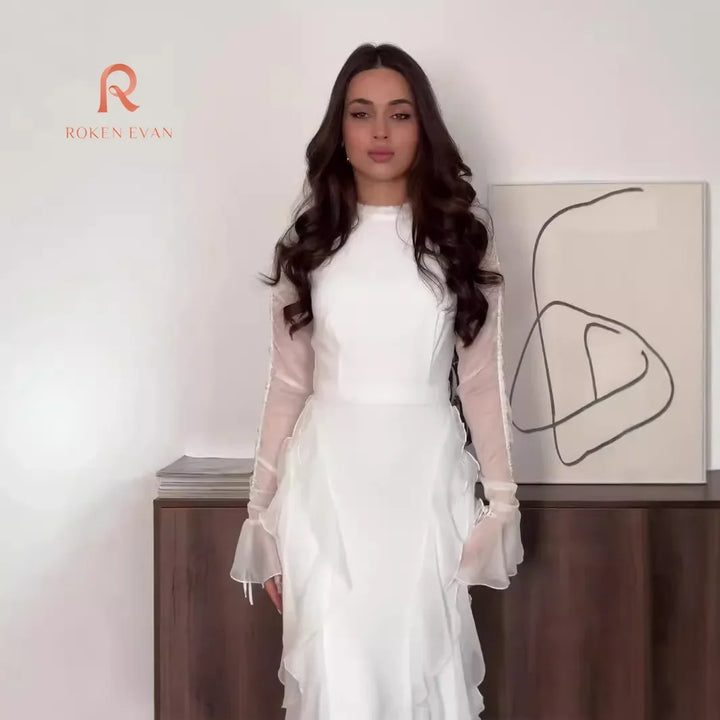 Ruffled Patchwork Palace Dress