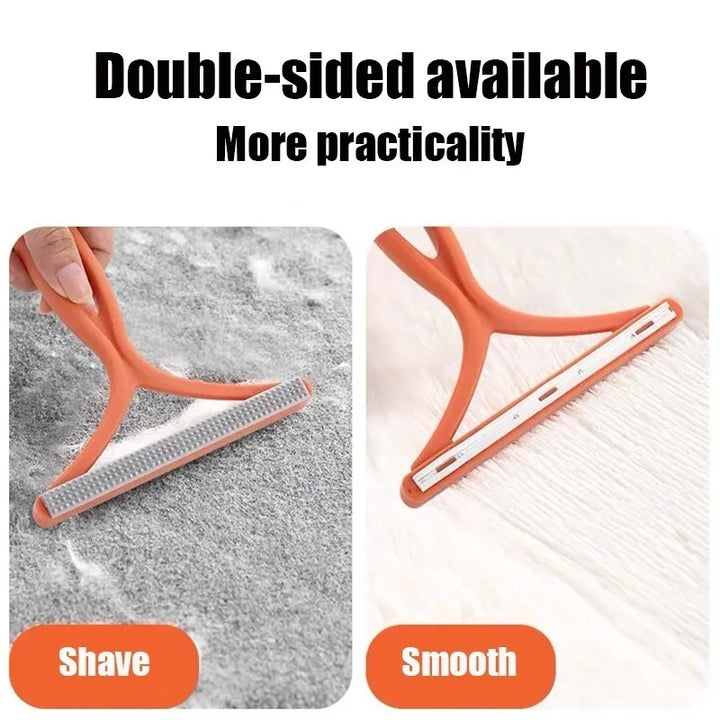 Double-sided Lint Remover Shaver for Clothing Carpet Sweater Fluff Fabric Shaver Scraper Brush Pet Fur Hair Remover Clean Tools