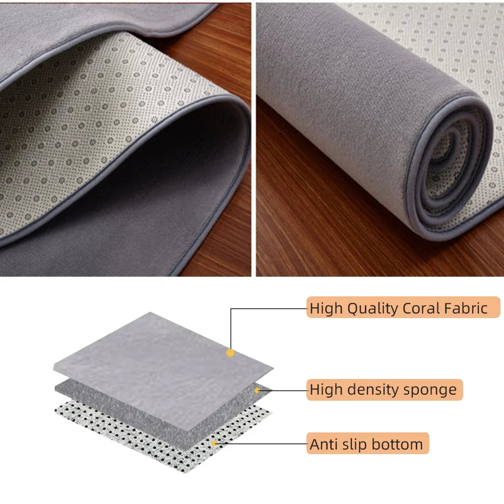 3D Modern Living Room Carpet Luxury Decoration Big Size Area Rugs for Bedroom Bedside Rug Home Decor Non Slip Floor Mat Washable