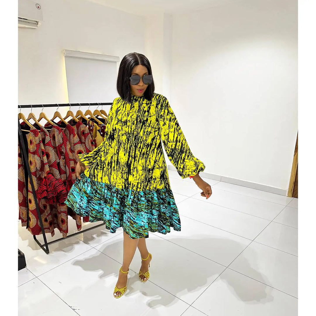 Stylish Printed Dress with Free Shipping and Easy Returns - Shop Now!