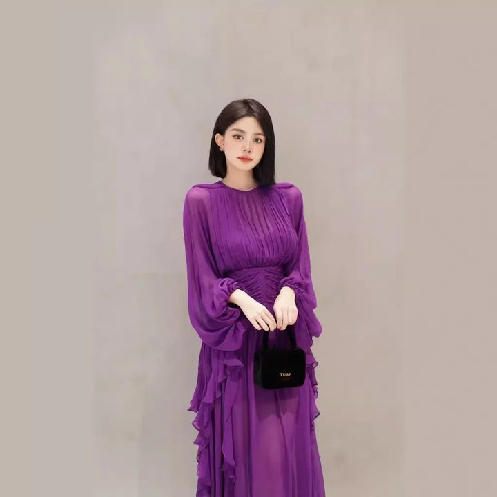 Australian Niche Long Sleeve Dress 2024