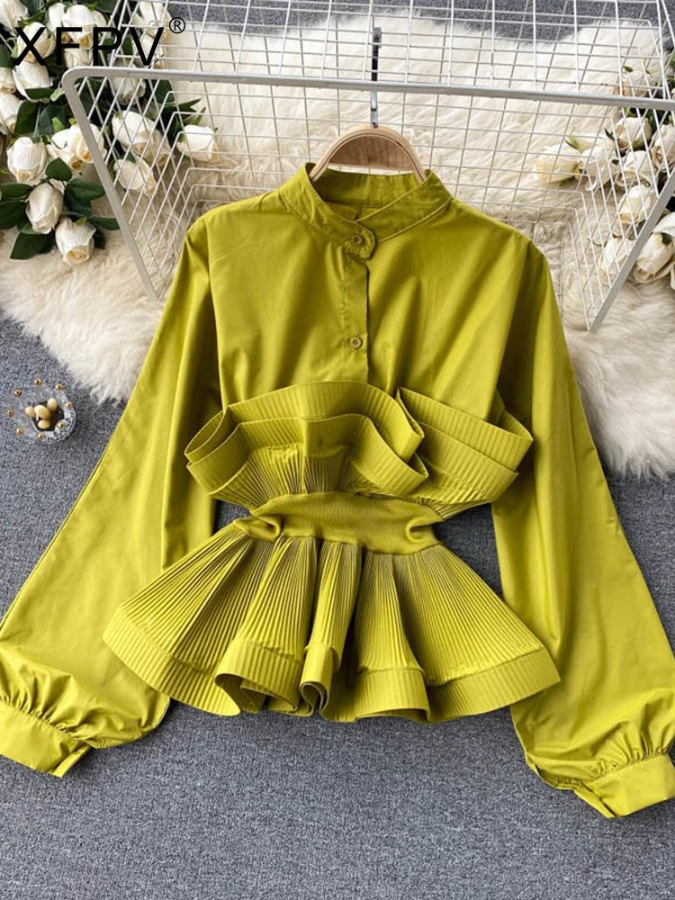 Transform Your Style with Our Y2k Puff Sleeve Blouse - Perfect for Summer 2023!