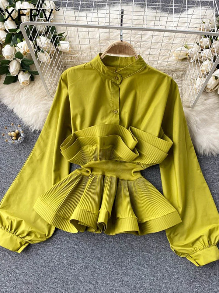 Transform Your Style with Our Y2k Puff Sleeve Blouse - Perfect for Summer 2023!