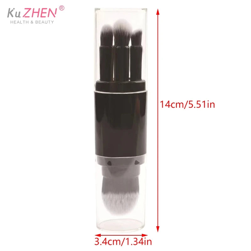 Travel Makeup Brush Set 4-in-1