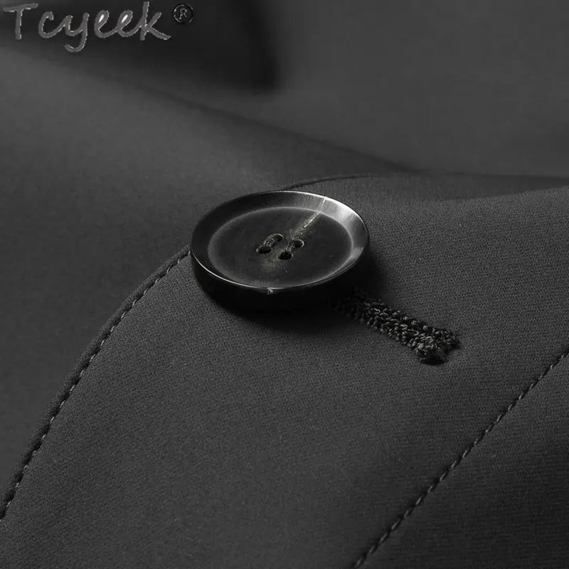 Men's Winter Parka with Real Mink Fur Liner