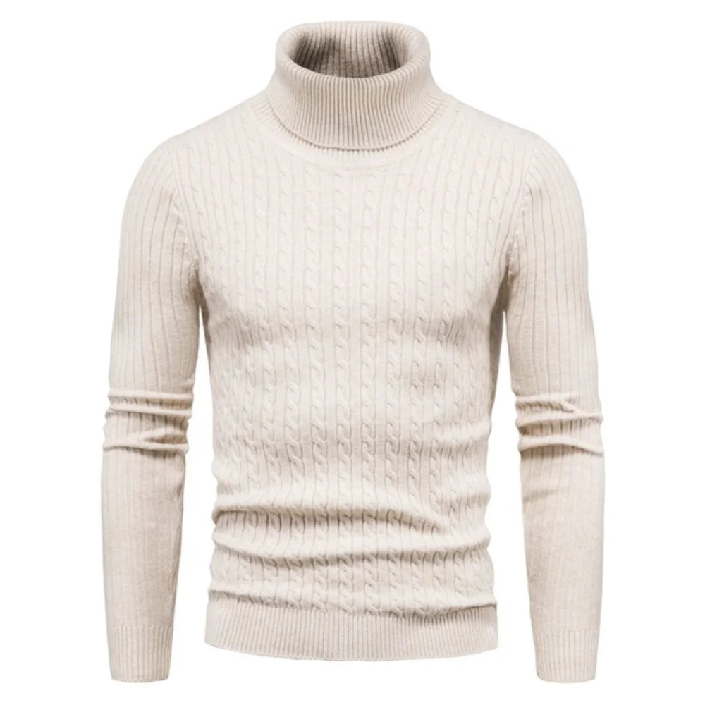 Men's Turtleneck Sweater - Autumn Winter Essential