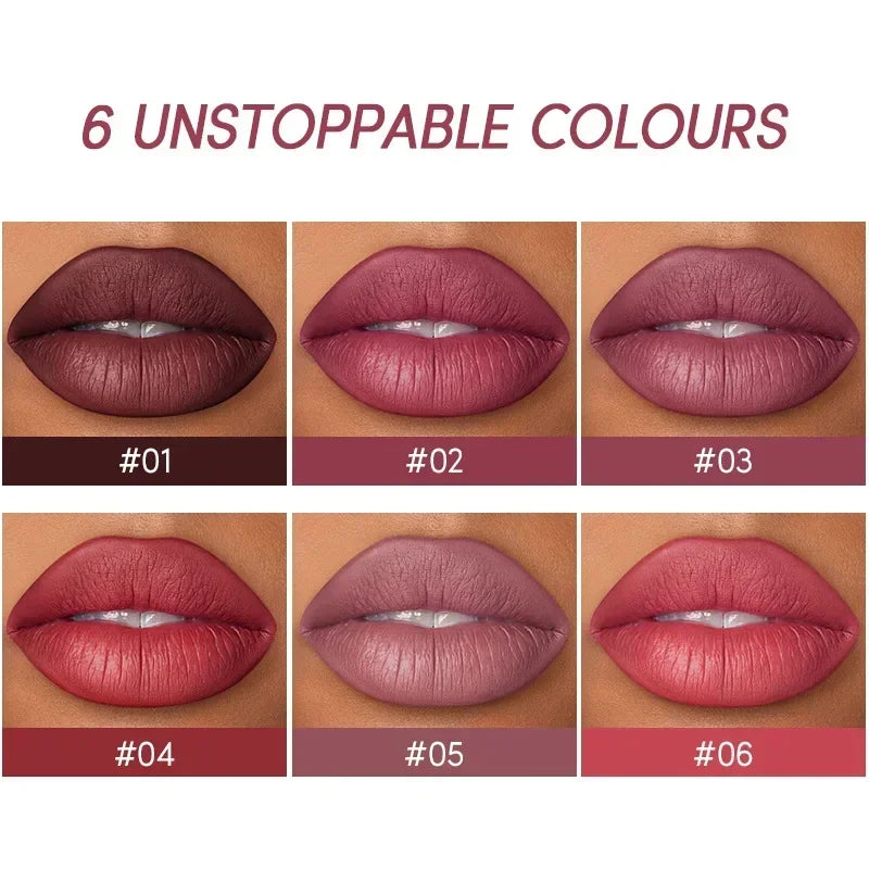 Get Kissable Lips with 2-in-1 Waterproof Lipstick Set - Free Shipping!